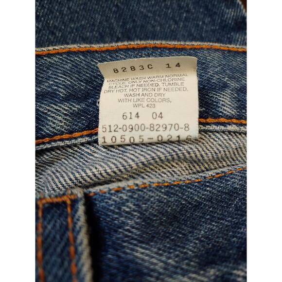 Womens Vintage Levi's 505 Jeans Size 9 Jr. Y2K - Picture 5 of 7